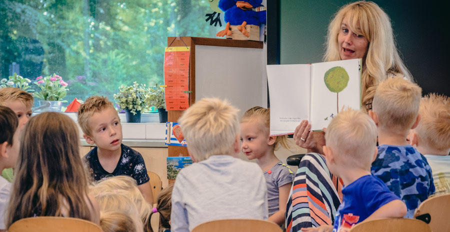 Voorlezen in groep 1